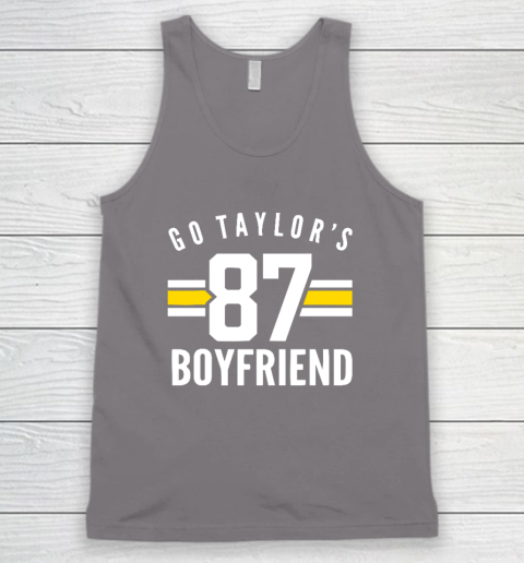 Go Taylors Boyfriend Football Funny Go Taylor's Tank Top 5
