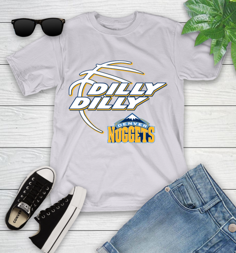 NBA Denver Nuggets Dilly Dilly Basketball Sports Youth T-Shirt 16