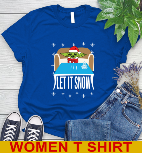 Christmas Baby Yoda And Cocaine Let It Snow Star Wars Shirts 94
