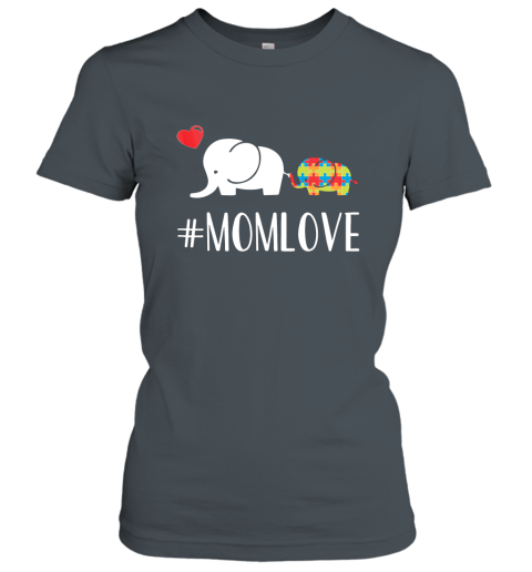 Autism Awareness Mom Elephant Mom Kid Heart Gift