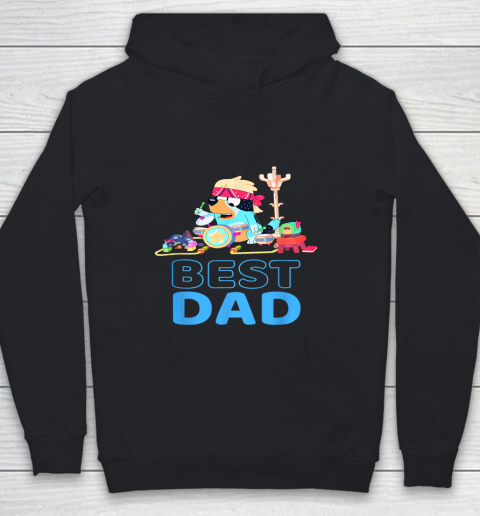 Bluey Best Dad Matching Family For Lover Youth Hoodie
