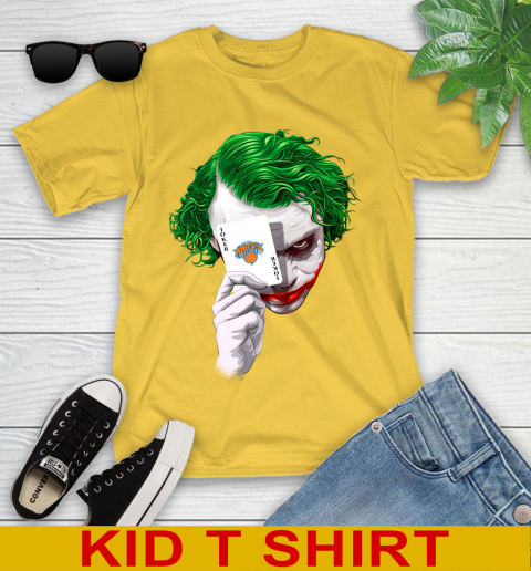 New York Knicks NBA Basketball Joker Card Shirt Youth T-Shirt 9