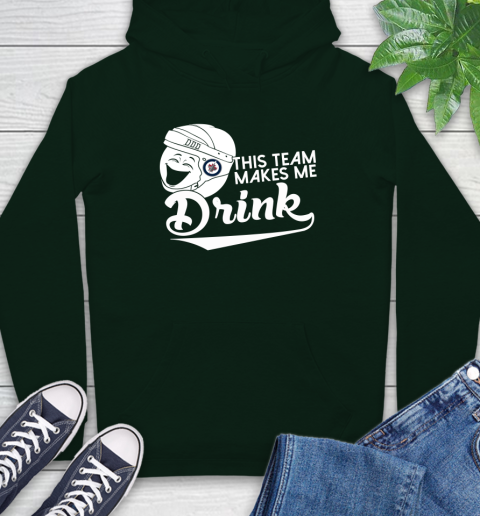 Winnipeg Jets NHL Hockey This Team Makes Me Drink Adoring Fan Hoodie 12