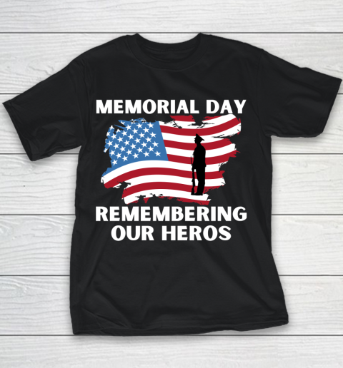 Veteran Shirt Happy Memorial Day Youth T-Shirt