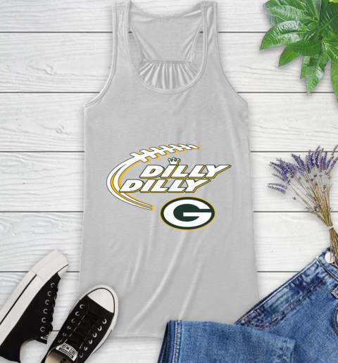 NFL Green Bay Packers Dilly Dilly Football Sports Racerback Tank