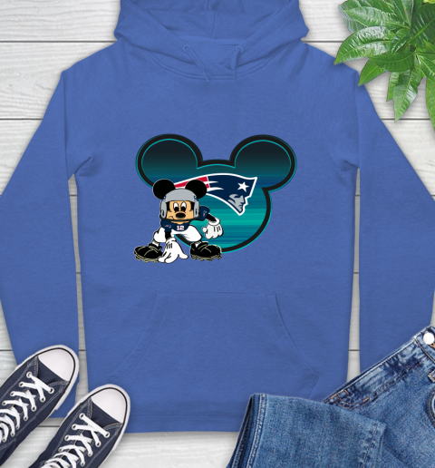 NFL New England Patriots Mickey Mouse Disney Football T Shirt Hoodie 9
