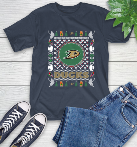Anaheim Ducks Merry Christmas NHL Hockey Loyal Fan Ugly Shirt 3