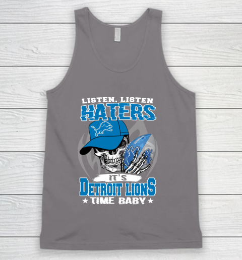 Listen Haters It is LIONS Time Baby NFL Tank Top 6