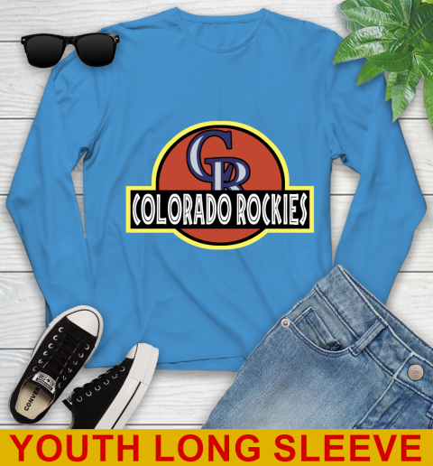 MLB Colorado Rockies Jurassic Park Dinosaur Movie Baseball Sports 129
