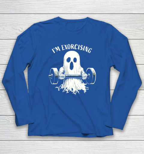 I'm Exorcising Funny Ghost Halloween Long Sleeve T-Shirt 5