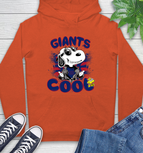 NFL Football New York Giants Cool Snoopy Shirt Hoodie 4