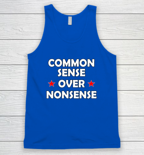 Common Sense Over Nonsense Tank Top 3