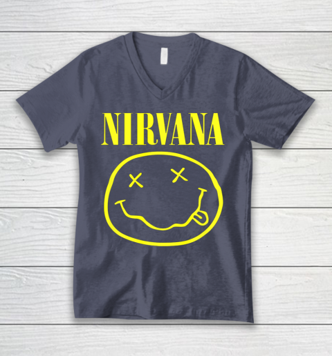 Vintage Nirvanas V-Neck T-Shirt 7