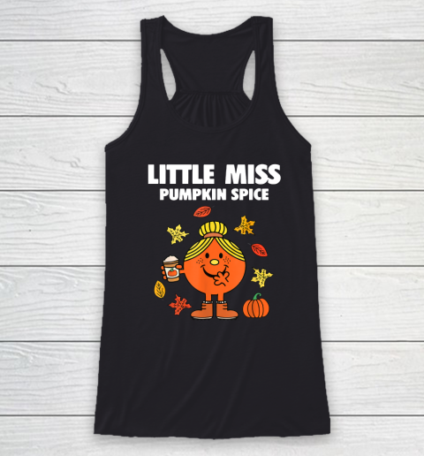 Little Miss Pumpkin Spice Racerback Tank