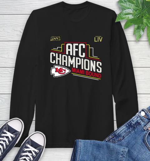 AFC Champions Kansas City Chiefs 2019  2020 Shirt 54