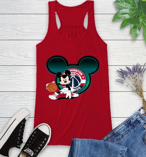 NBA Washington Wizards Mickey Mouse Disney Basketball Racerback Tank 6