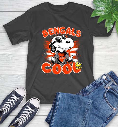 NFL Football Cincinnati Bengals Cool Snoopy Shirt T-Shirt