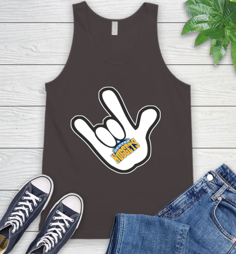 Denver Nuggets NBA Basketball Mickey Rock Hand Disney Tank Top 7