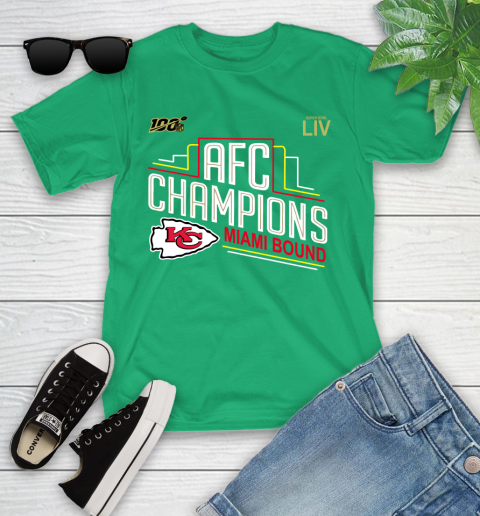 AFC Champions Kansas City Chiefs 2019  2020 Shirt 100