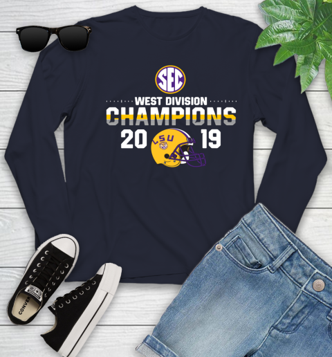 Awesome LSU Tigers West Division Champion 2019 Shirt 114