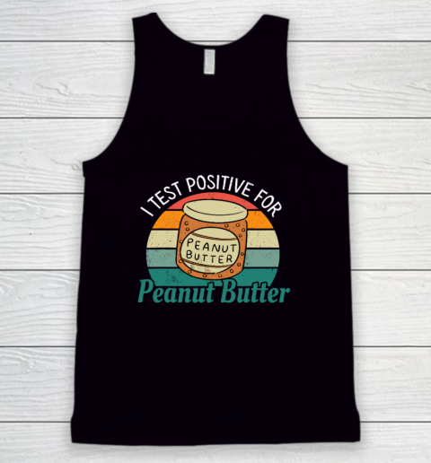 Funny Peanut Butter Lover Graphic Tank Top
