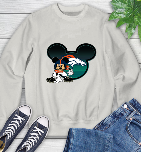 NFL Denver Broncos Mickey Mouse Disney Football T Shirt Sweatshirt 12
