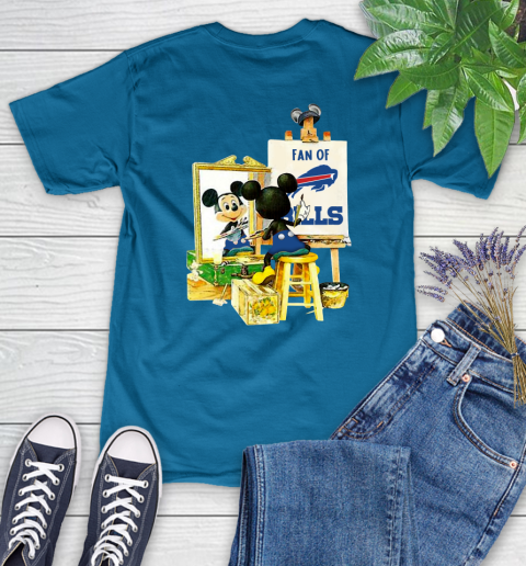 NFL Football Buffalo Bills Mickey Drawing Shirt 89