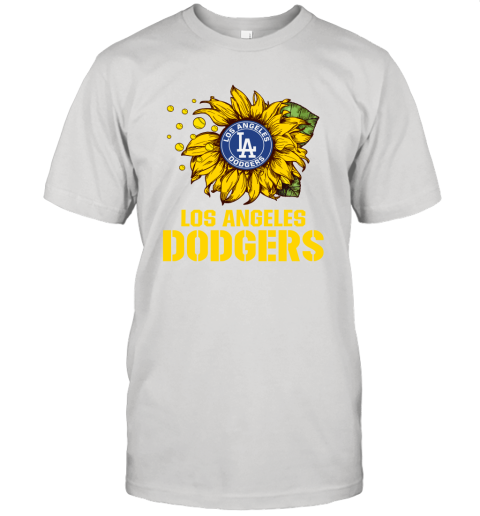 Los Angeles Dodgers Sunflower MLB Baseball Unisex Jersey Tee