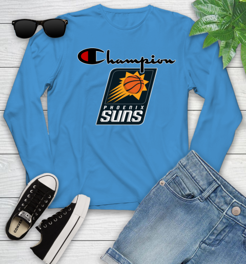 NBA Basketball Phoenix Suns Champion Shirt Youth Long Sleeve 5