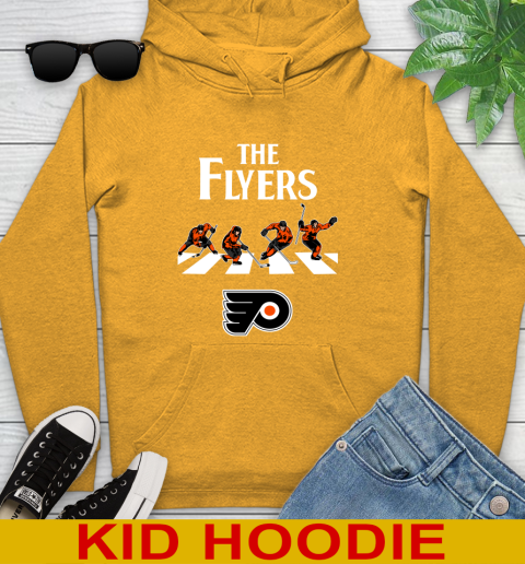NHL Hockey Philadelphia Flyers The Beatles Rock Band Shirt Youth Hoodie 2