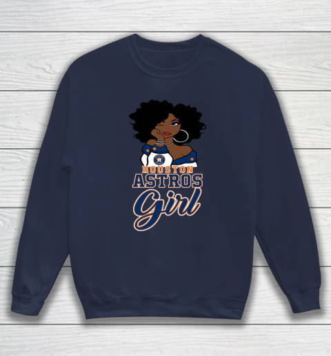 Houston Astross Girl MLB Sweatshirt 3