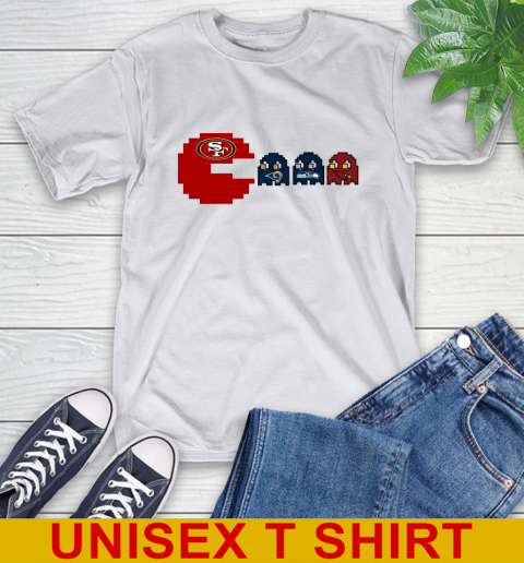 San Francisco 49ers NFL Football Pac Man Champion T-Shirt 12