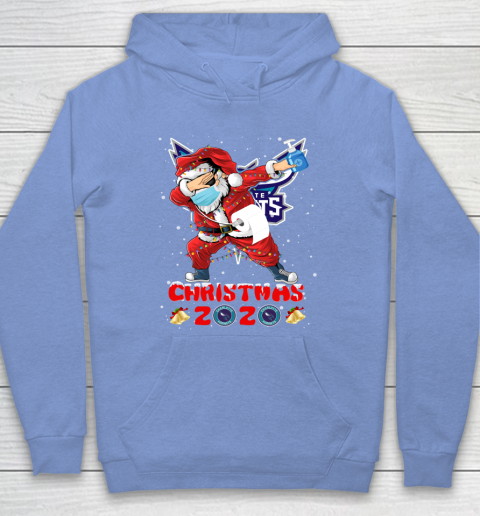 Charlotte Hornets Funny Santa Claus Dabbing Christmas 2020 NBA Hoodie 8
