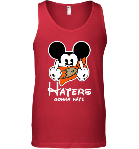 NHL Anaheim Ducks Mickey Mouse Disney Hockey T Shirt Tank Top