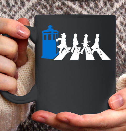 Doctor Who Shirt Abbey Road Tardis Doctor Who Ceramic Mug 11oz