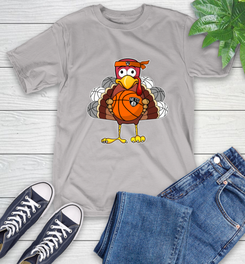 Brooklyn Nets Turkey thanksgiving day T-Shirt 12