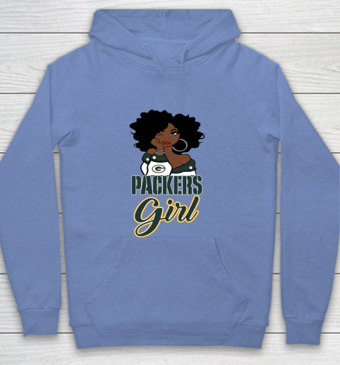 Green Bay Packers Girl NFL Youth Hoodie 10
