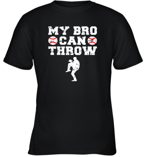 Kids Cute Baseball Brother Sister Funny Shirt Cool Gift Pitcher Youth T-Shirt