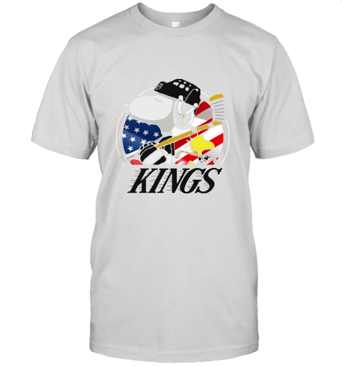 Los Angeles Kings Ice Hockey Snoopy And Woodstock NHL Shirt