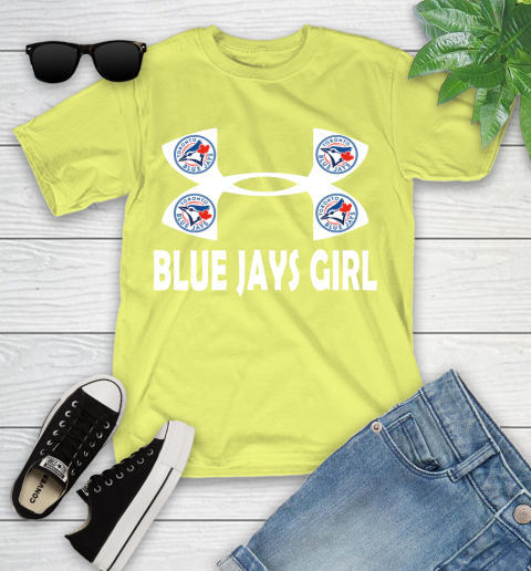 MLB Toronto Blue Jays Under Armour Baseball Sports Youth T-Shirt 10