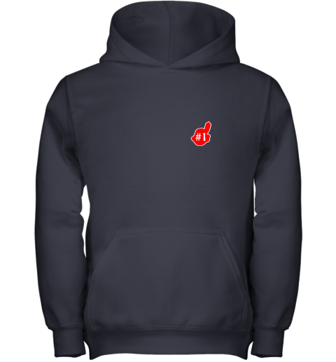 bwkt 1 cleveland hometown indian tribe vintage baseball fans youth hoodie 43 front navy