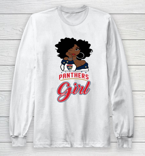Florida Panthers Girl NHL Long Sleeve T-Shirt 2