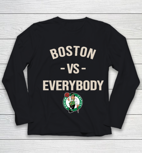 Boston Celtics Vs Everybody Youth Long Sleeve