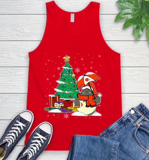 Cleveland Browns NFL Football Cute Tonari No Totoro Christmas Sports Tank Top 5