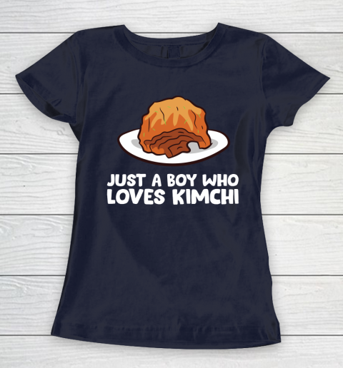 Just a Boy Who Loves Kimchis Funny Kimchi Women's T-Shirt 2