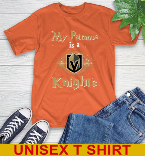 NHL Hockey Harry Potter My Patronus Is A Vegas Golden Knights T-Shirt 4