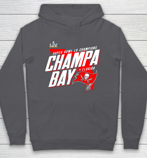 Champa Bay Tampa Bay Buccaneers Super Bowl LV Champions Hoodie 4