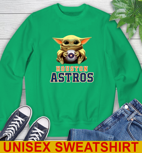 MLB Baseball Houston Astros Star Wars Baby Yoda Shirt 30