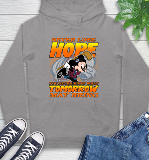 Colorado Avalanche NHL Hockey ootball Mickey Disney Never Lose Hope Hoodie 6