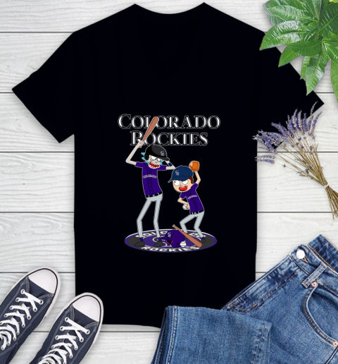 MLB Colorado Rockies Rick And Morty Baseball 78